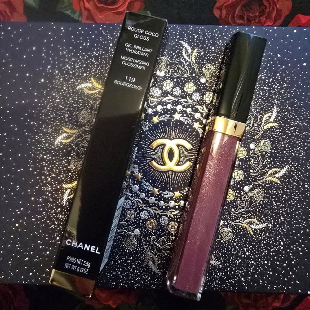 CHANEL ROUGE COCO GLOSS Moisturizing Glossimer 119 Bourgeoisie